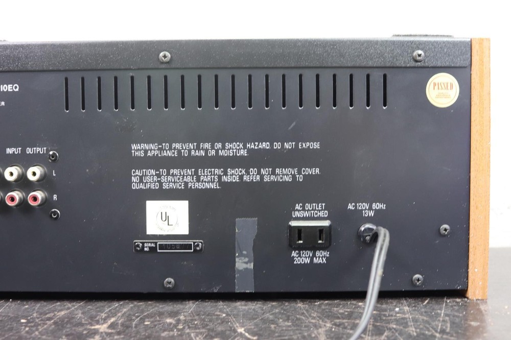 QUADRAFLEX Reference: 210EQ Equalizer 10-Band.