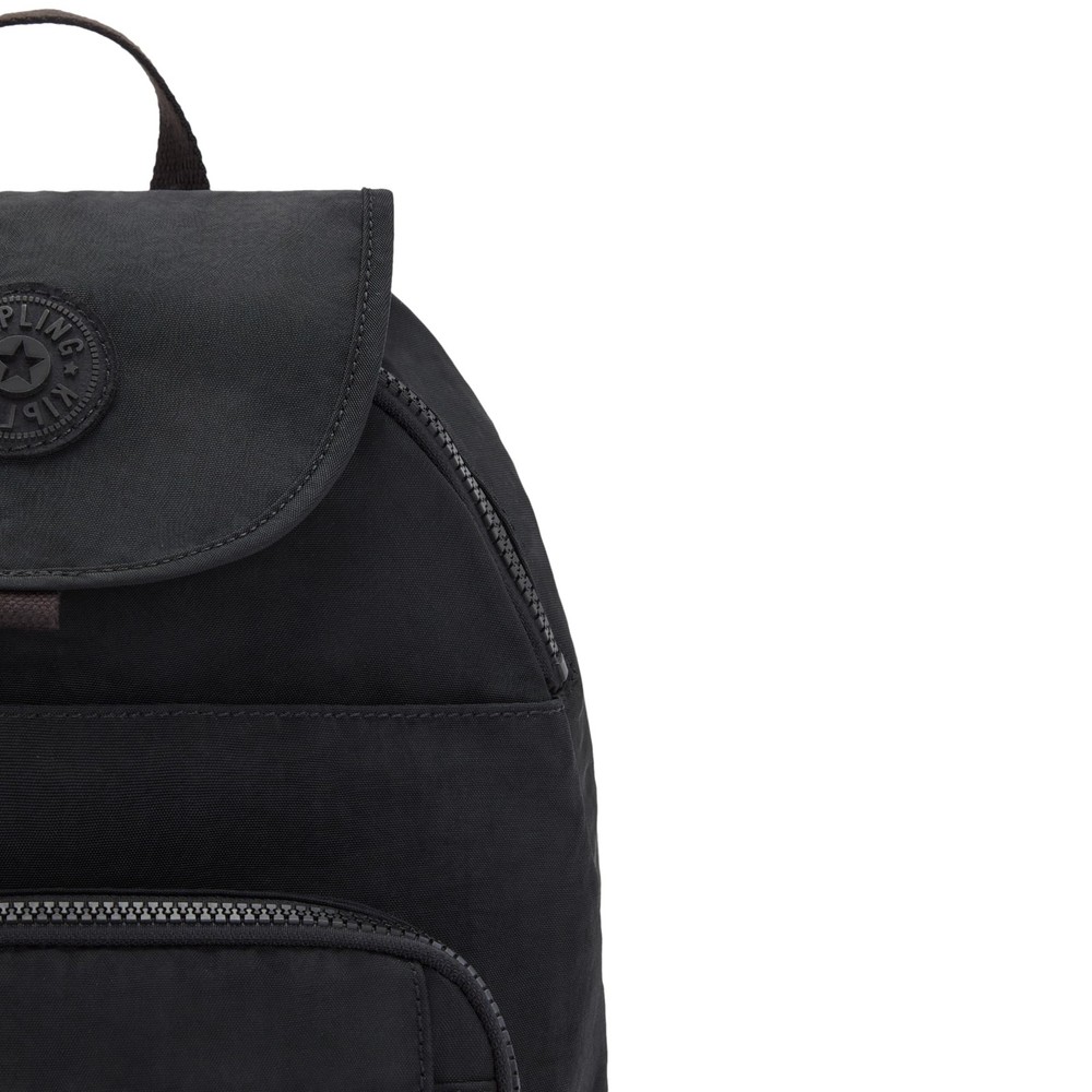 Women's Queenie Backpack with Adjustable Straps, Monkey Keychain, Top Handle
