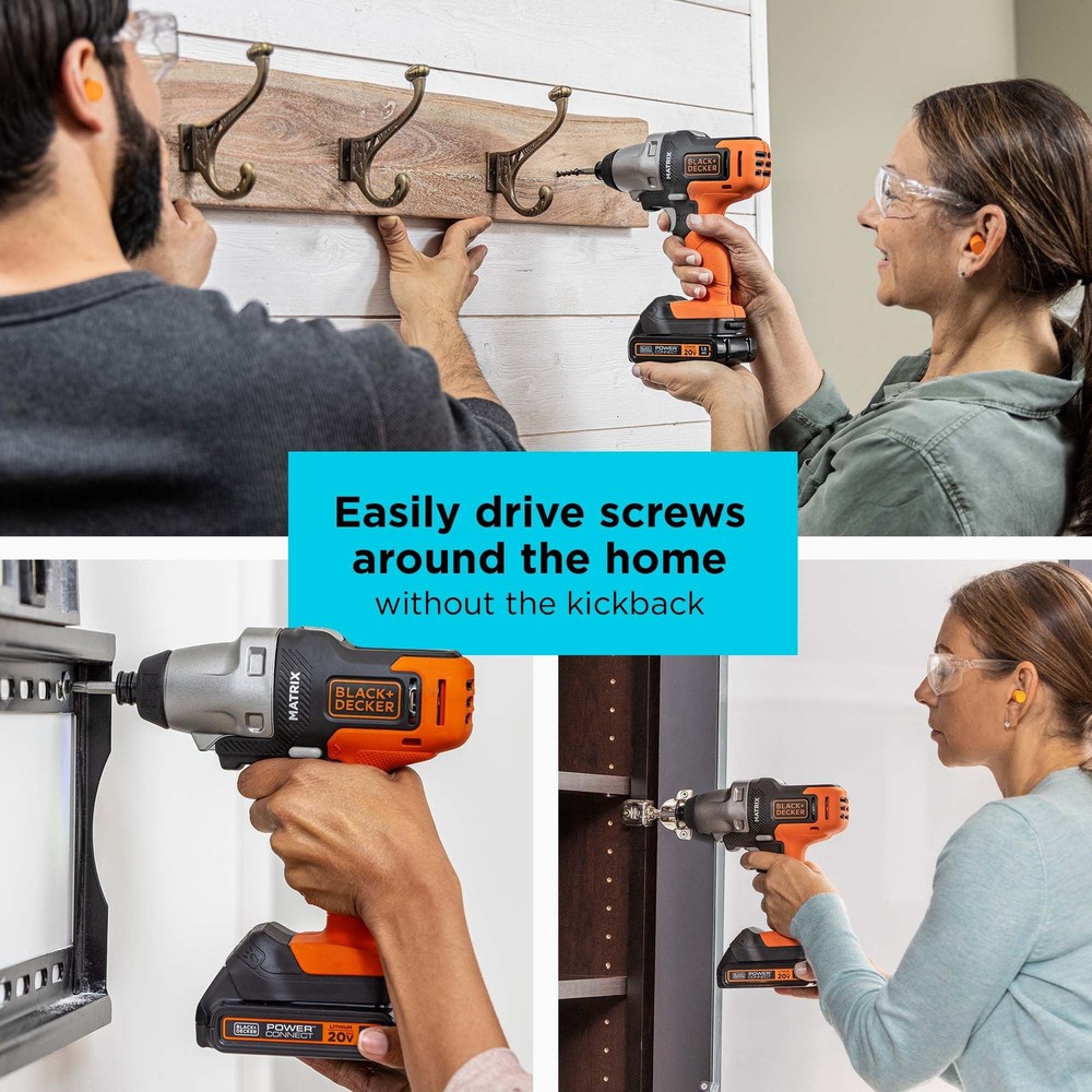 BLACK+DECKER Impact Multi-Tool Attachment W Box - BDCMTISTFF