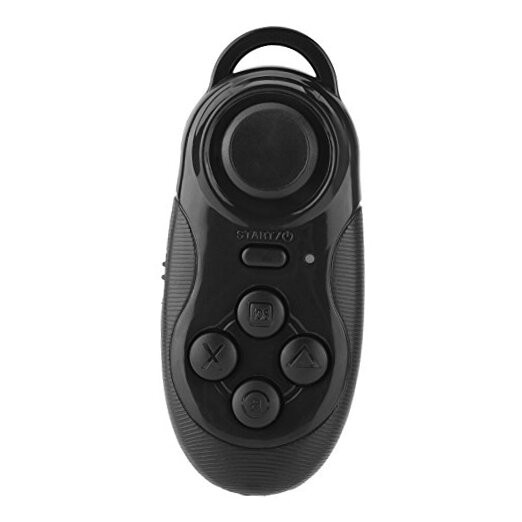 Mini Bluetooth Game Controller Joystick, Portable Remote Gamepad Selfie Timer