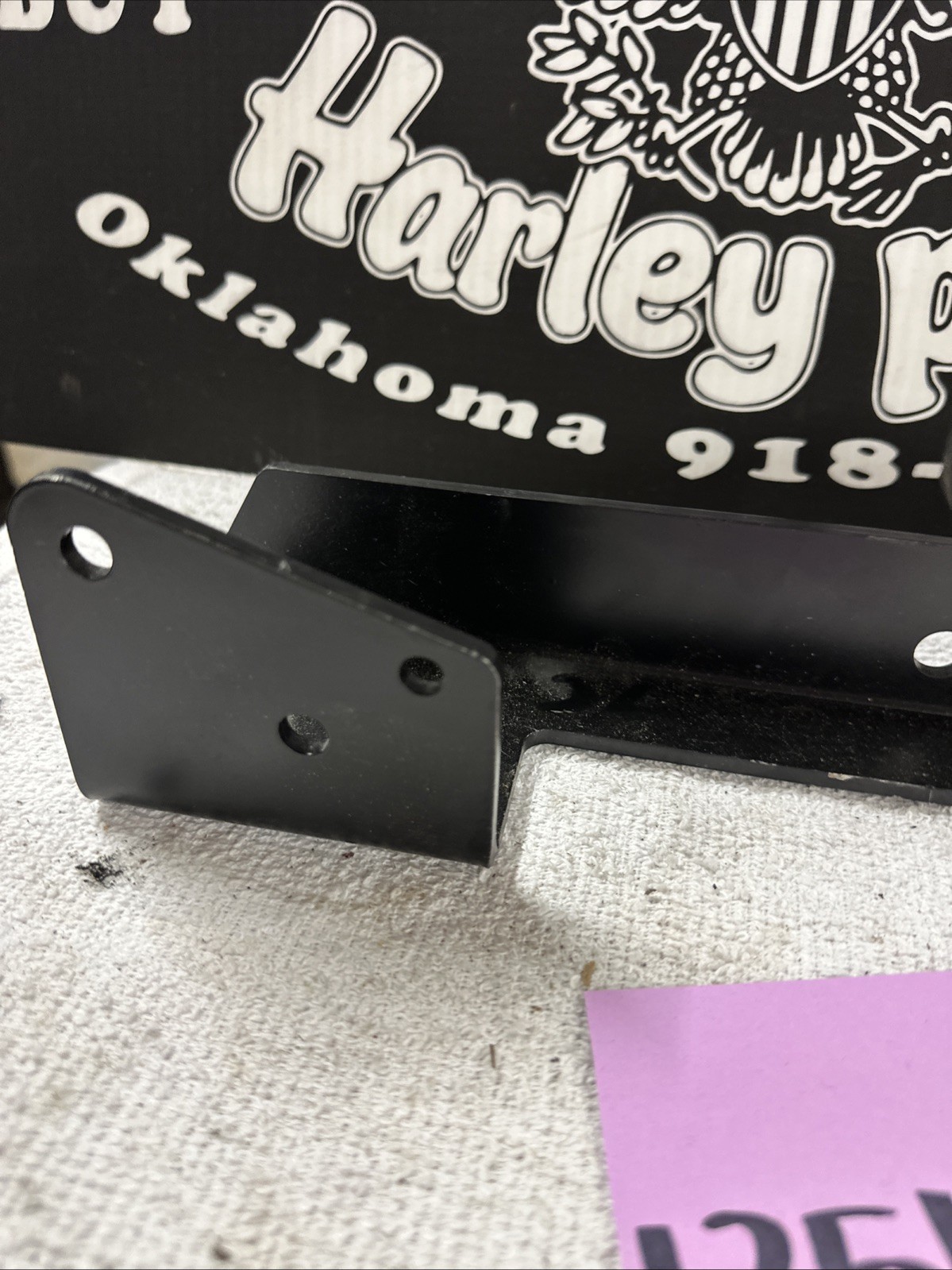 Harley Sportster Vance & And Hines Exhaust Muffler Pipe Bracket Mount Sportster