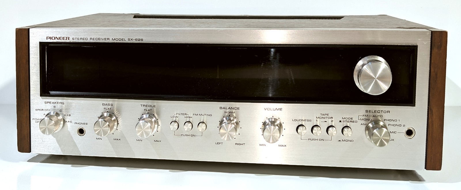 🔥【PRO SERVICED】Pioneer SX-626 Stereo 40W Receiver! ~XSTR/CAP/LED MODS💥GUARANTY