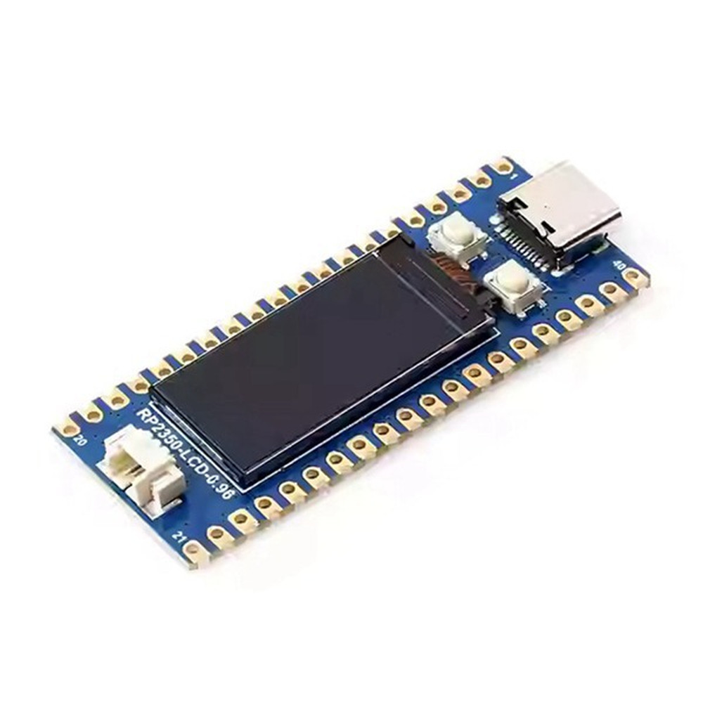 RP2350 Development Board with 0.96 inch IPS LCD and Dual Core Processing for Pi