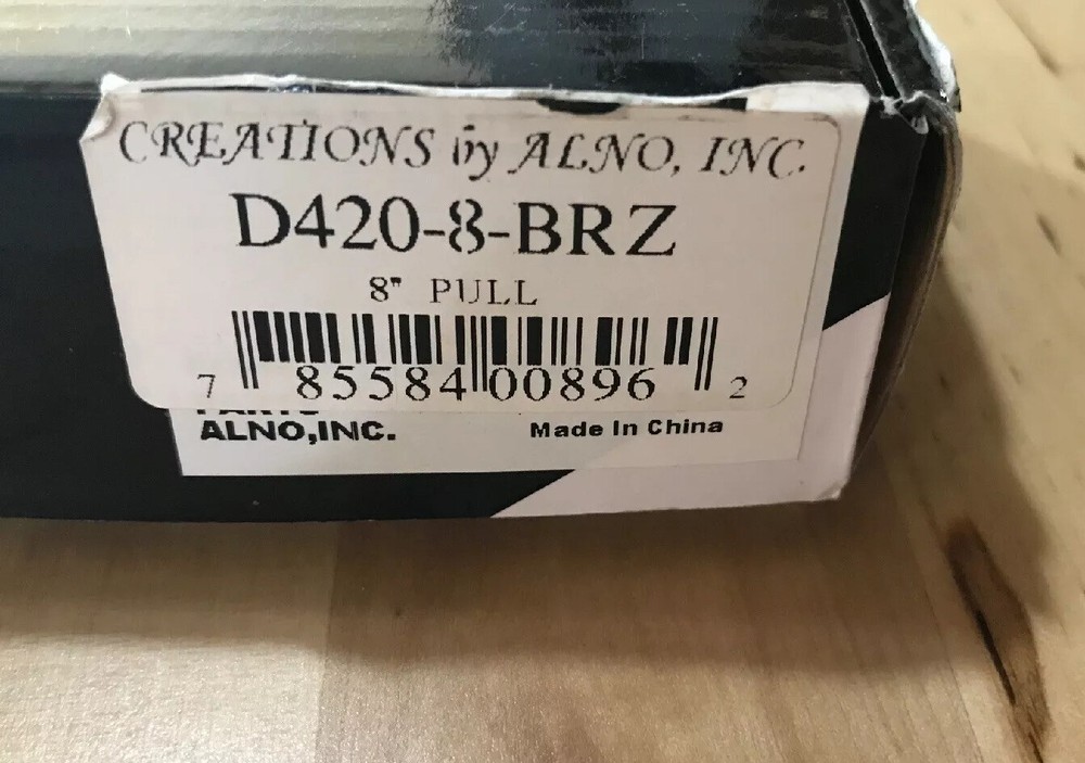 Alno D420-8-BRZ Appliance Block Modern Pull, Bronze