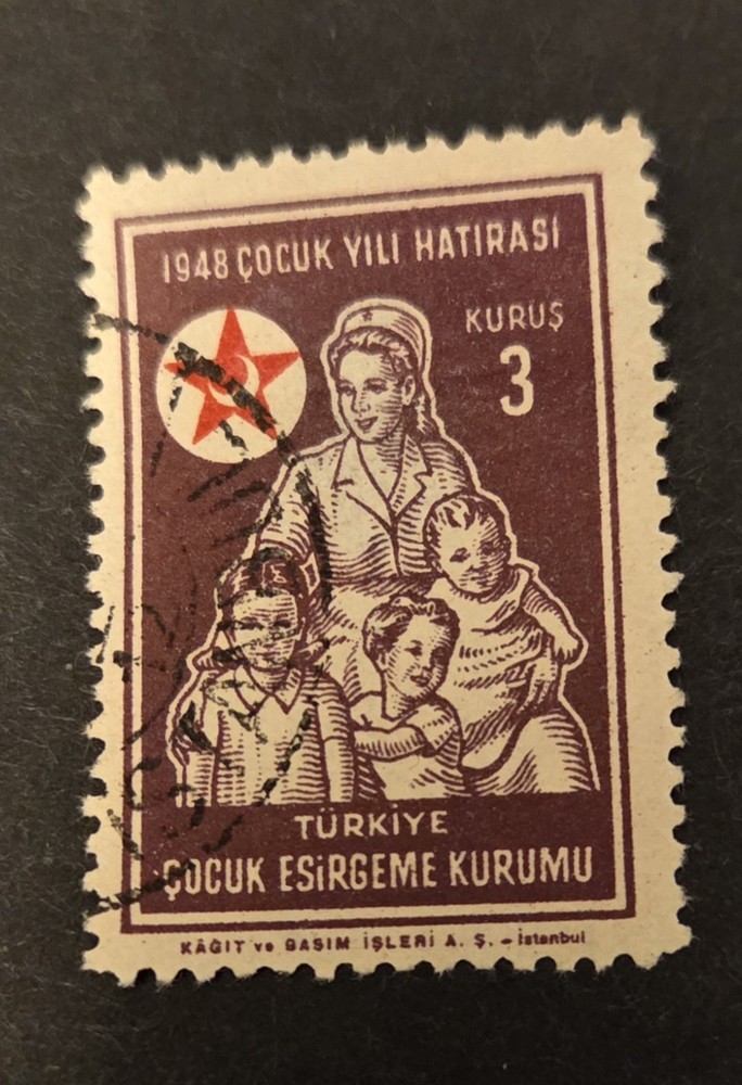 Turkish 1948 Stamp