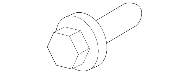 Genuine Ford Engine Water Pump Bolt W714962-S437