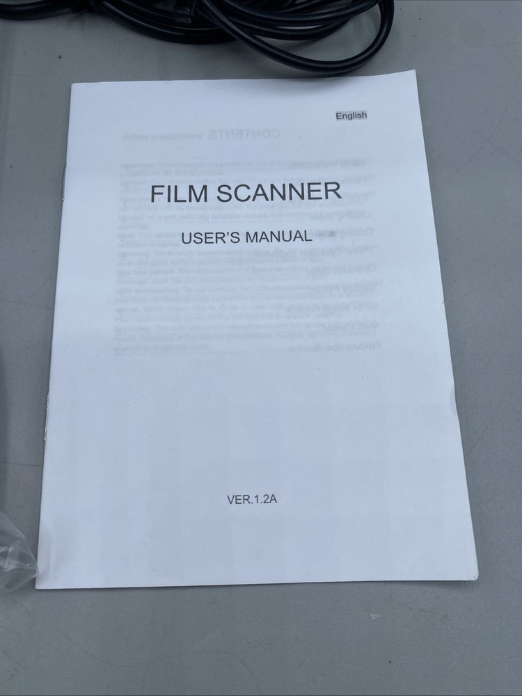 Film Scanner Stand Alone Operation Without A Computer Slide Scanner Tested