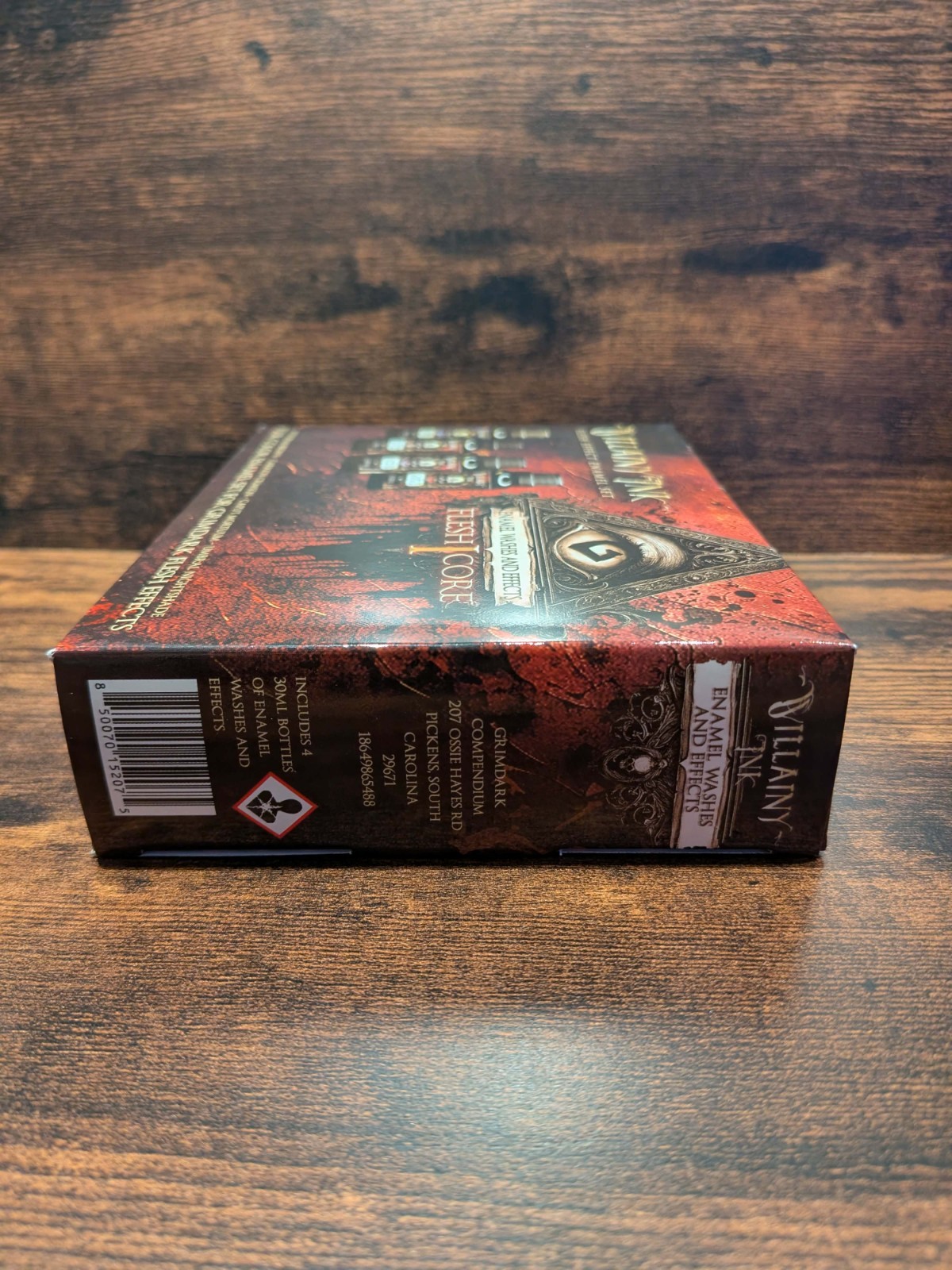 Villainy Ink: Flesh Core Set I — 4 Enamel Washes NEW