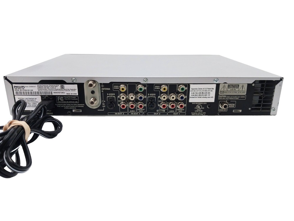 Philips DVDR615 DVD Player Recorder - WORKS