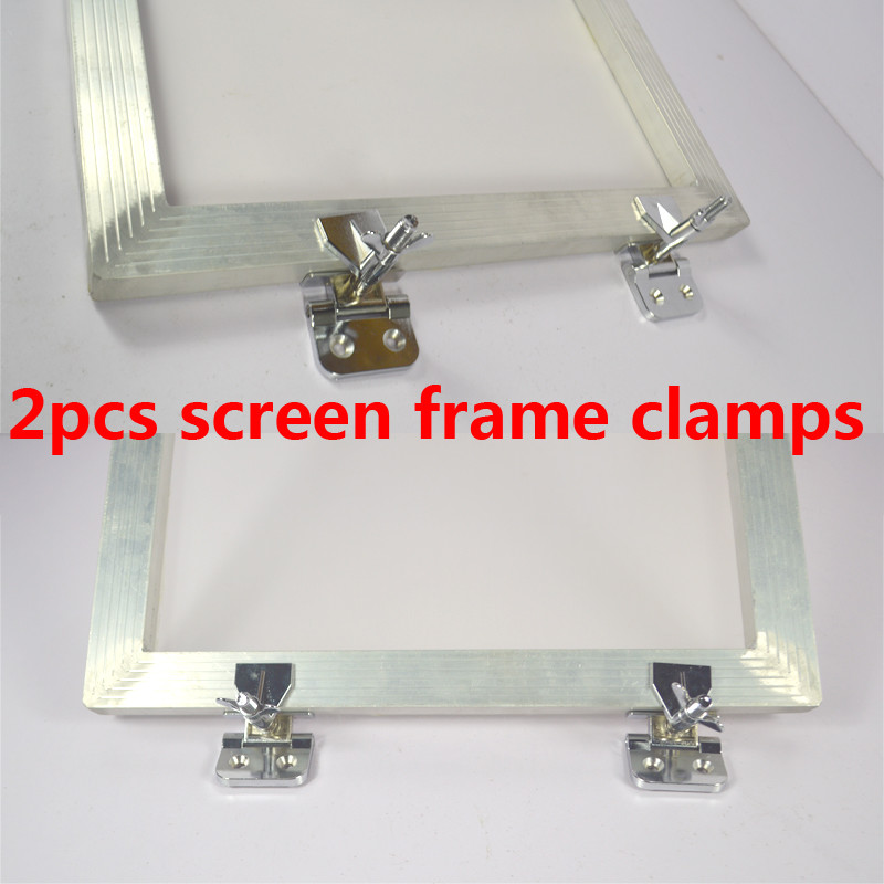 2 pcs Screen Printing Butterfly Clamp Screen Frame Holding Tool Simple Press