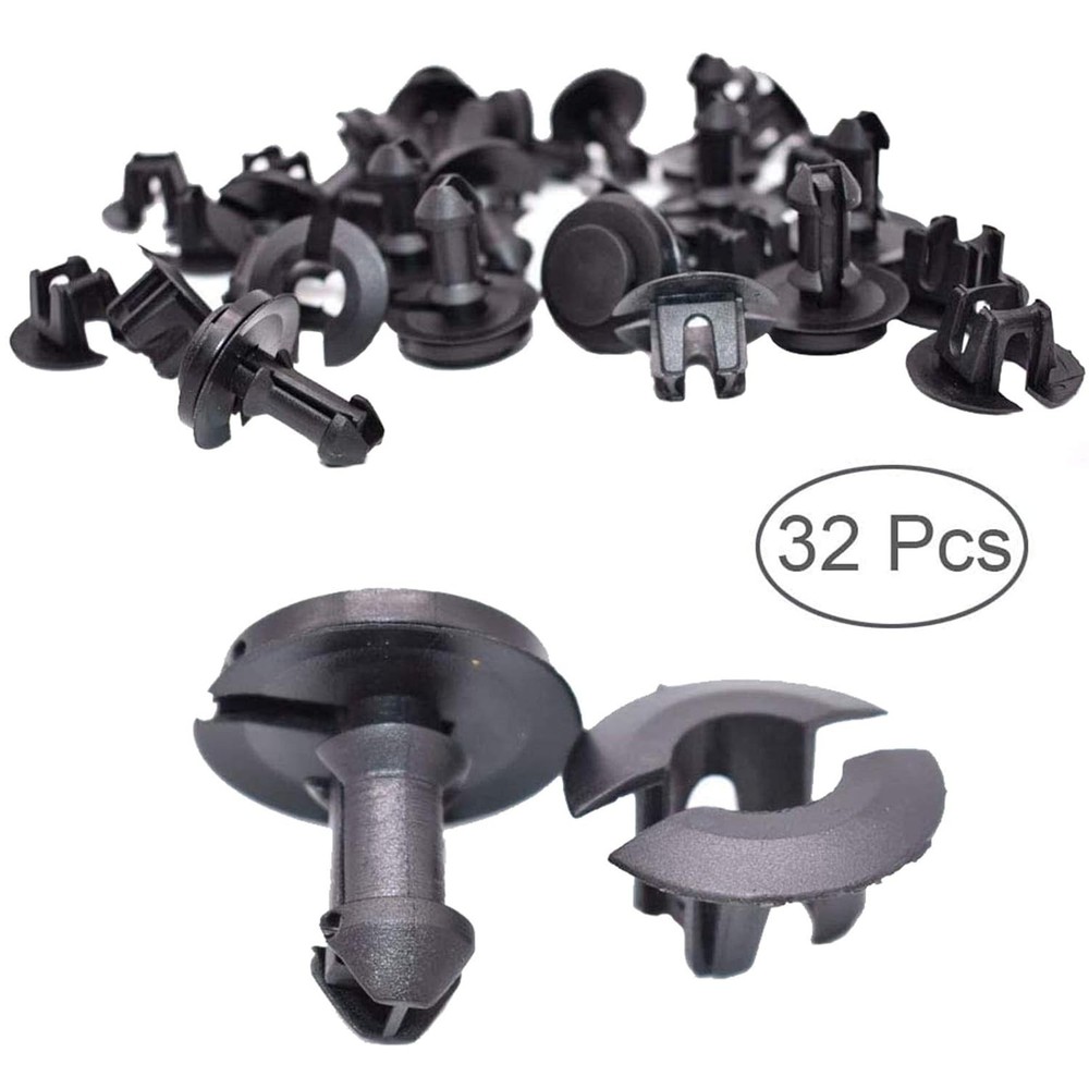 32-Pack Air Deflector Retainer Clips for GM Trucks