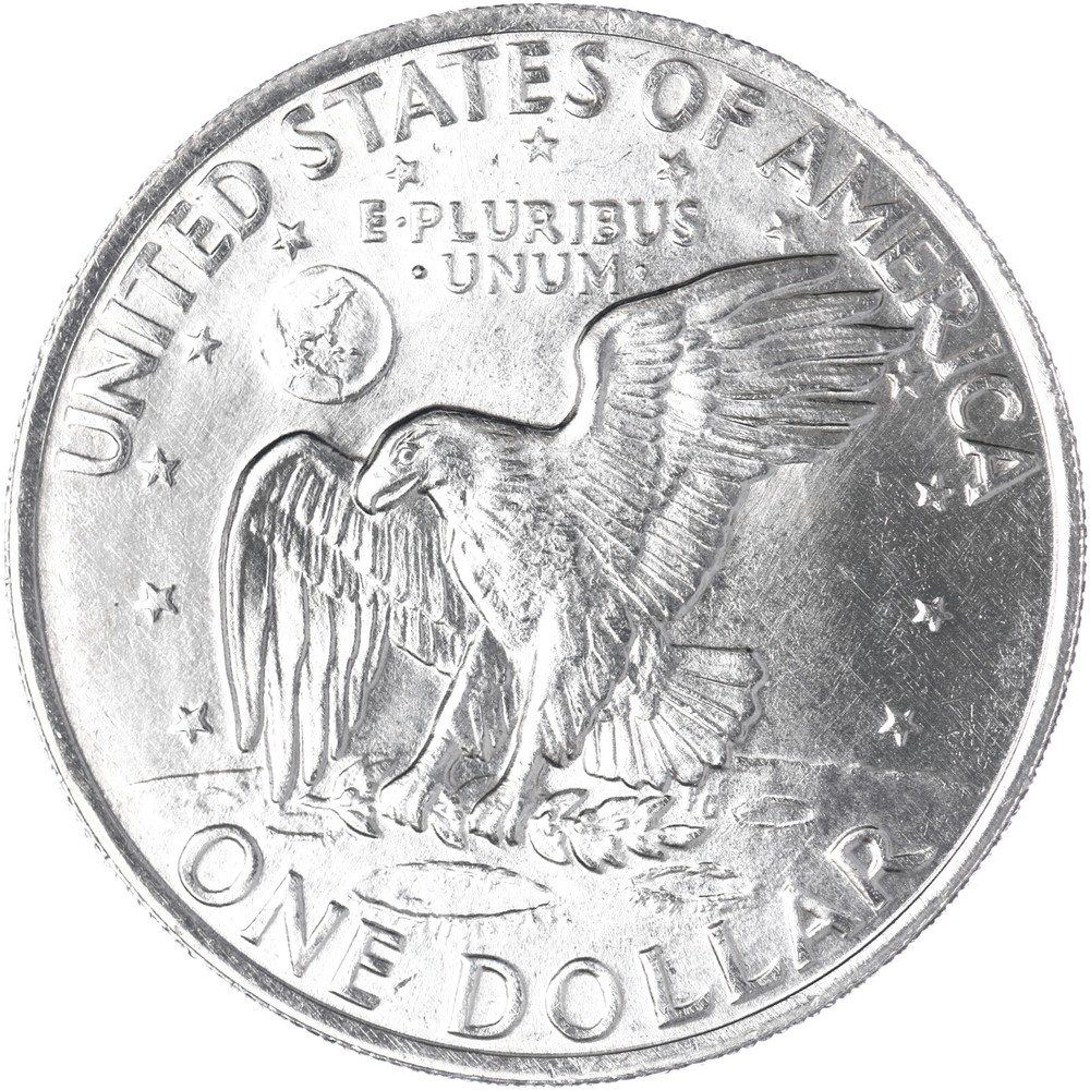 1971 D Eisenhower Dollar Choice BU Ike US Mint Coin