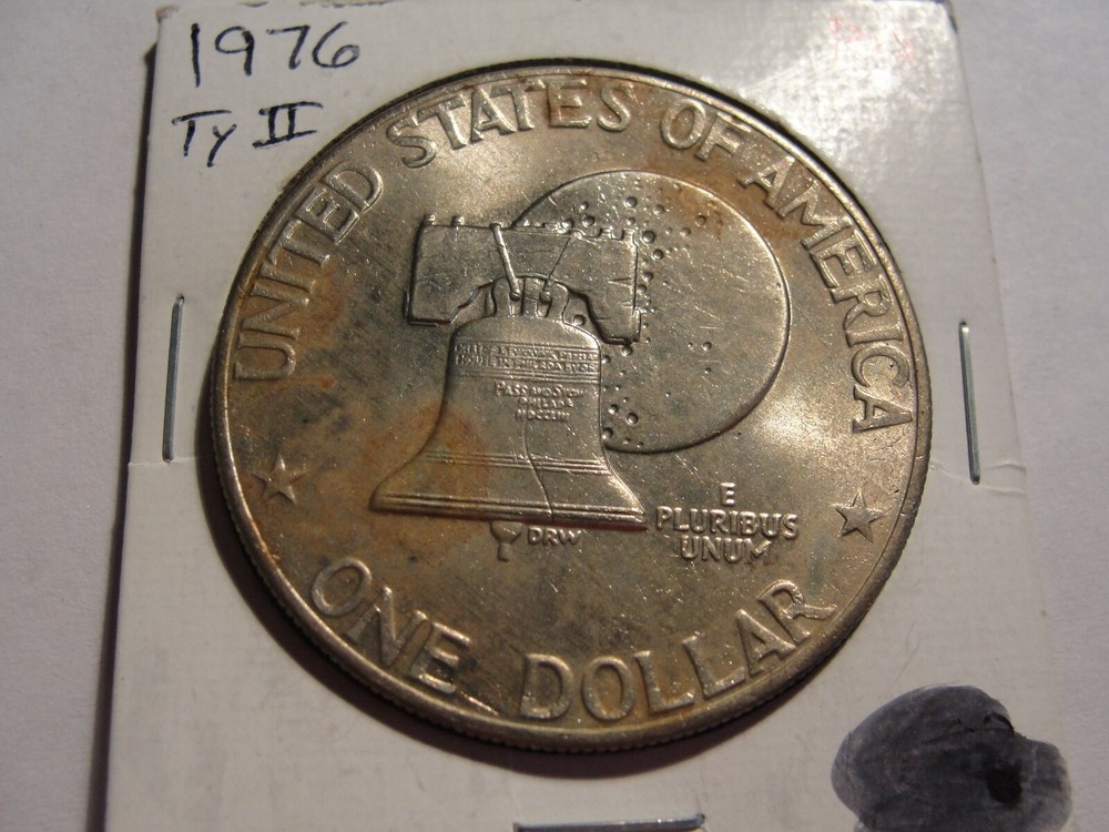 1776-1976 EISENHOWER BICENTENNIAL DOLLAR TYPE 2 A1454-55