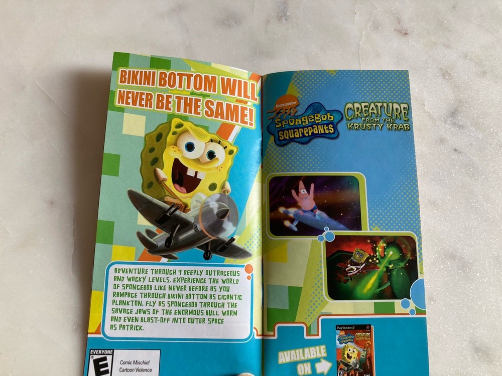 Nick Games Guide - PSP Insert Catalog