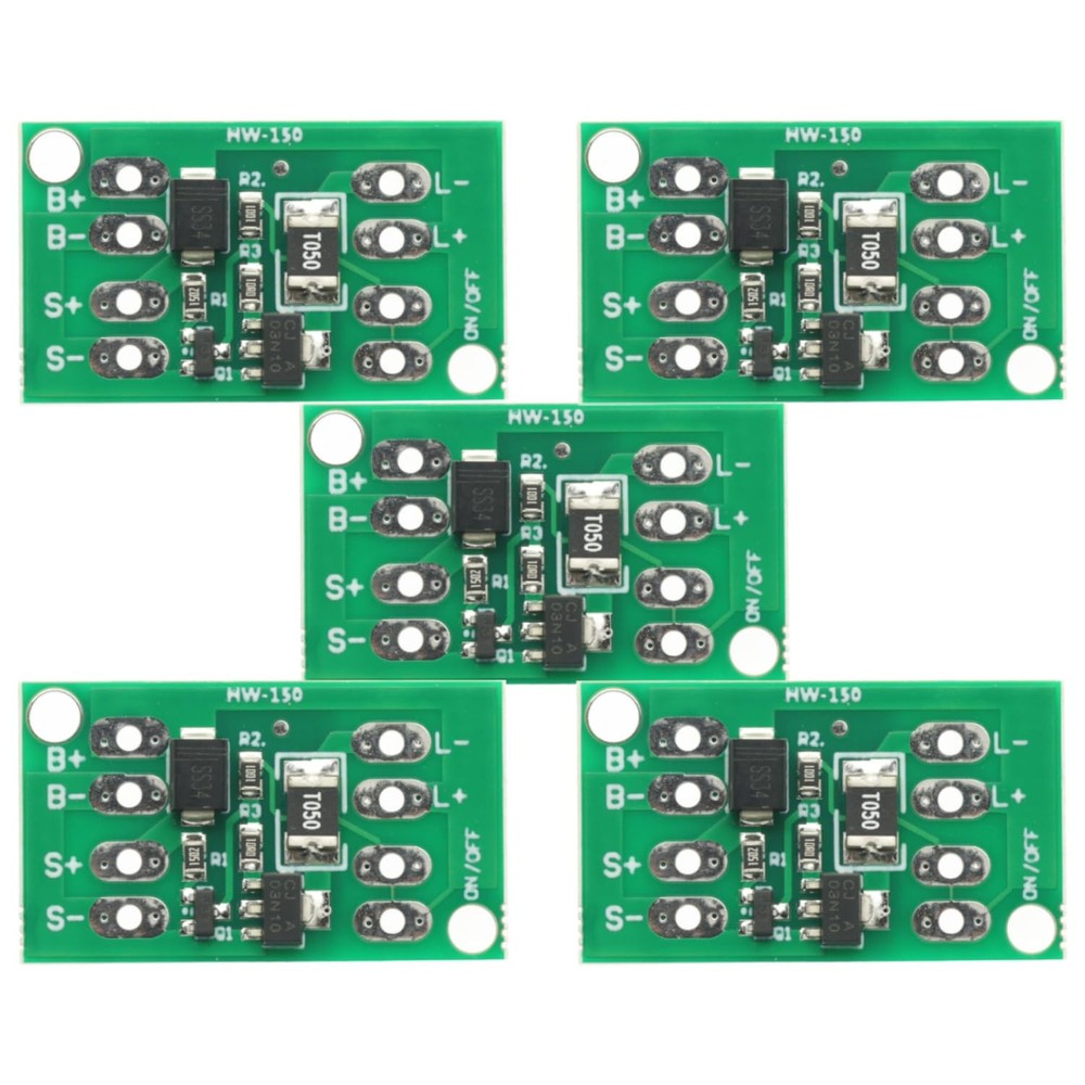 5PCS Solar Charge Controller Auto Light Control Circuit Switch Lithium Batter...