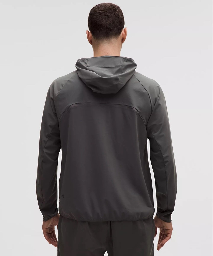 Lululemon Size Medium Pace Breaker Jacket, Onyx Grey, NWT, $168