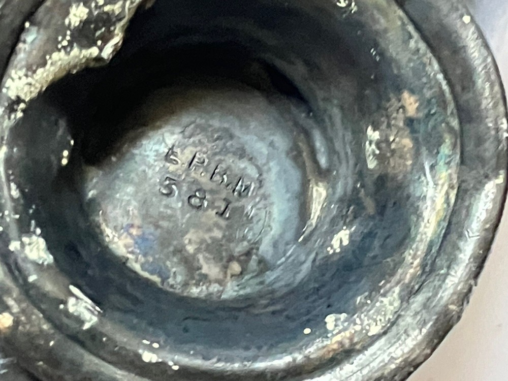 Vintage Sugar Scoop ( Helmet)