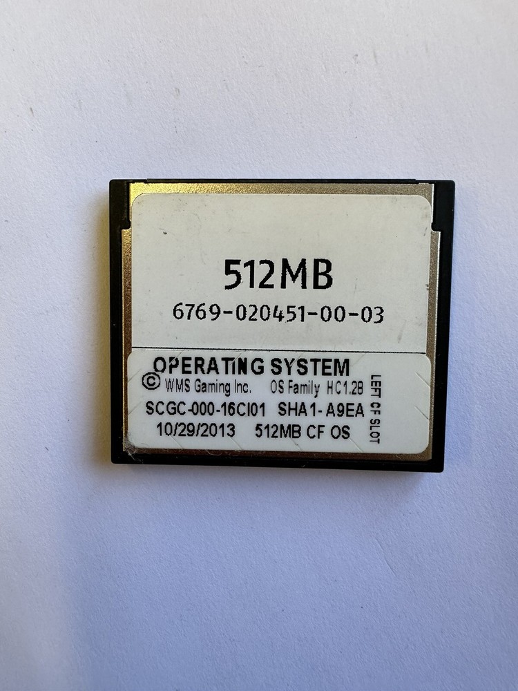 WMS BB2 OS CARD OPERATING SYSTEM