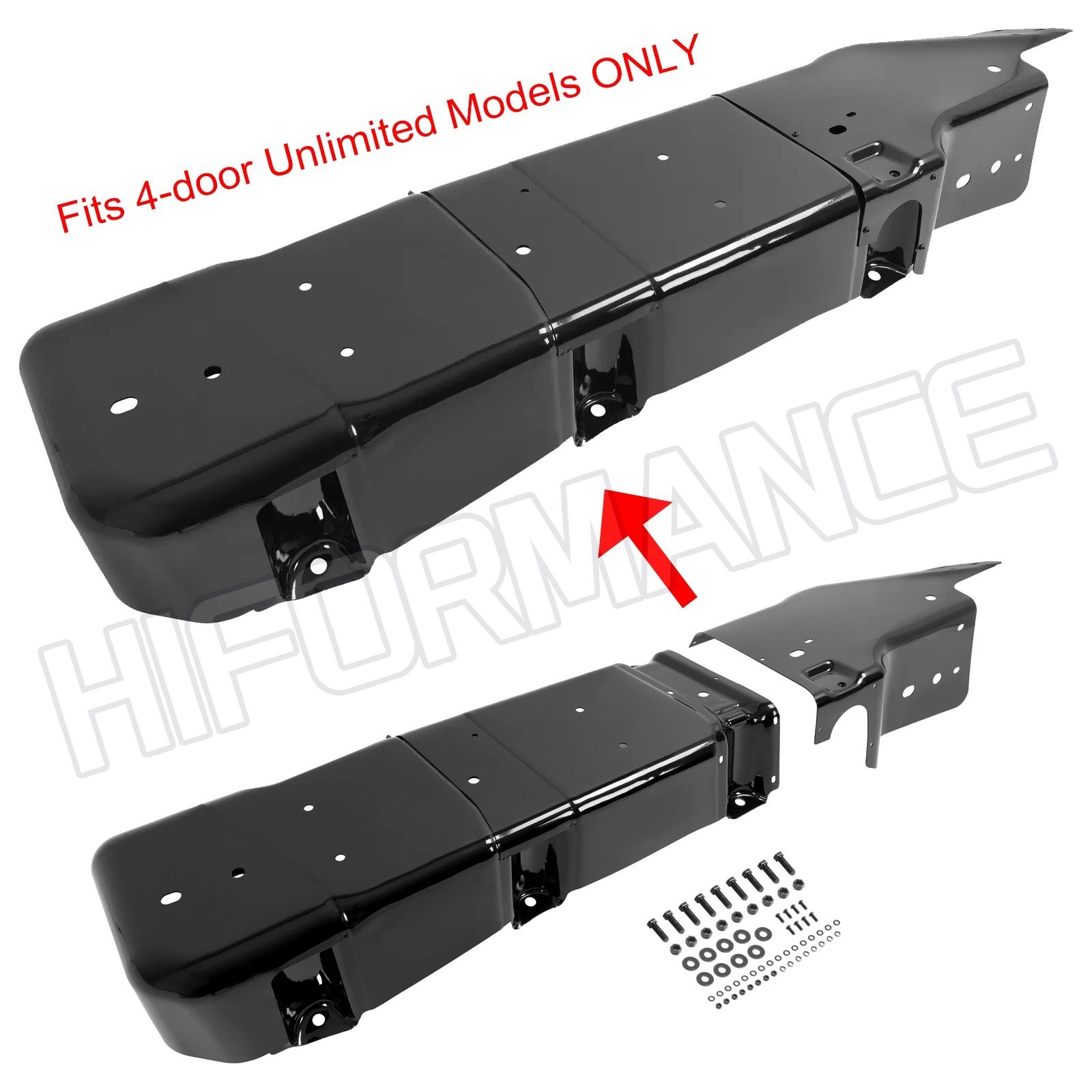 Gas Fuel Tank Skid Plate Guard For Jeep Wrangler JK 2007-2018 4-Door #52059747AD