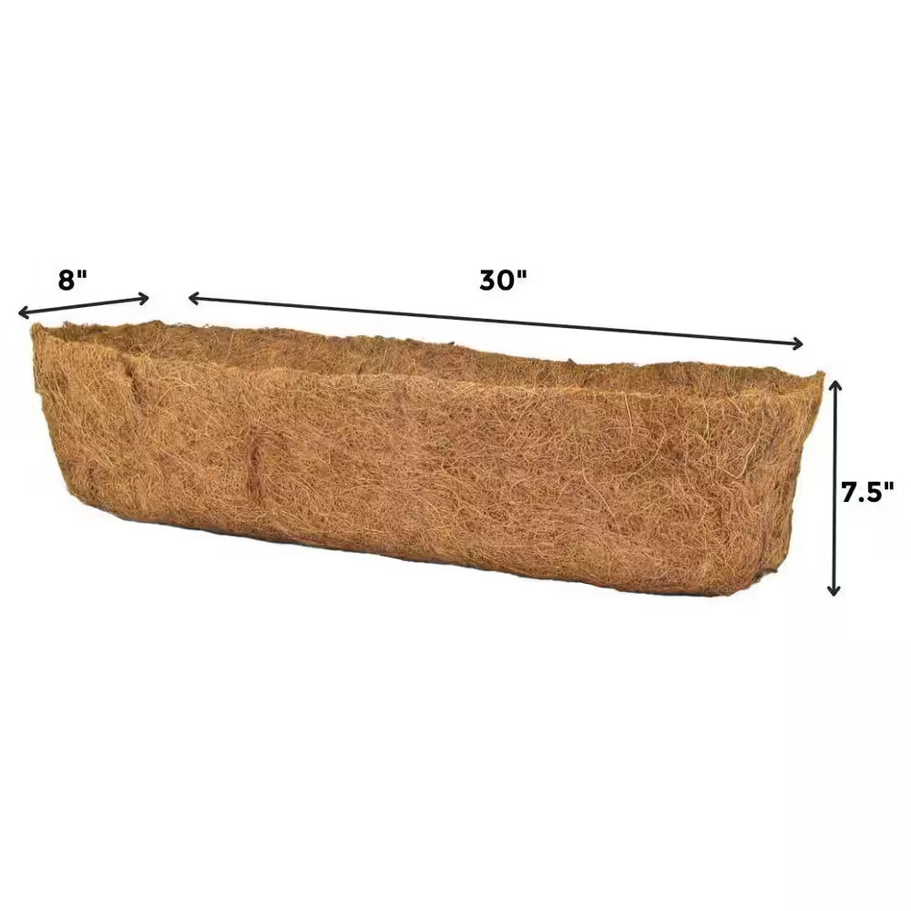 30 In. Aquasav Coconut Liner for Window/Deck Planters