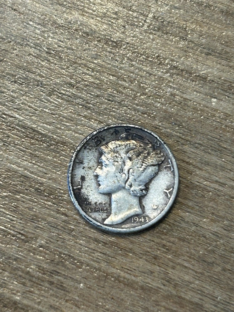 1943D Mercury Dime XF