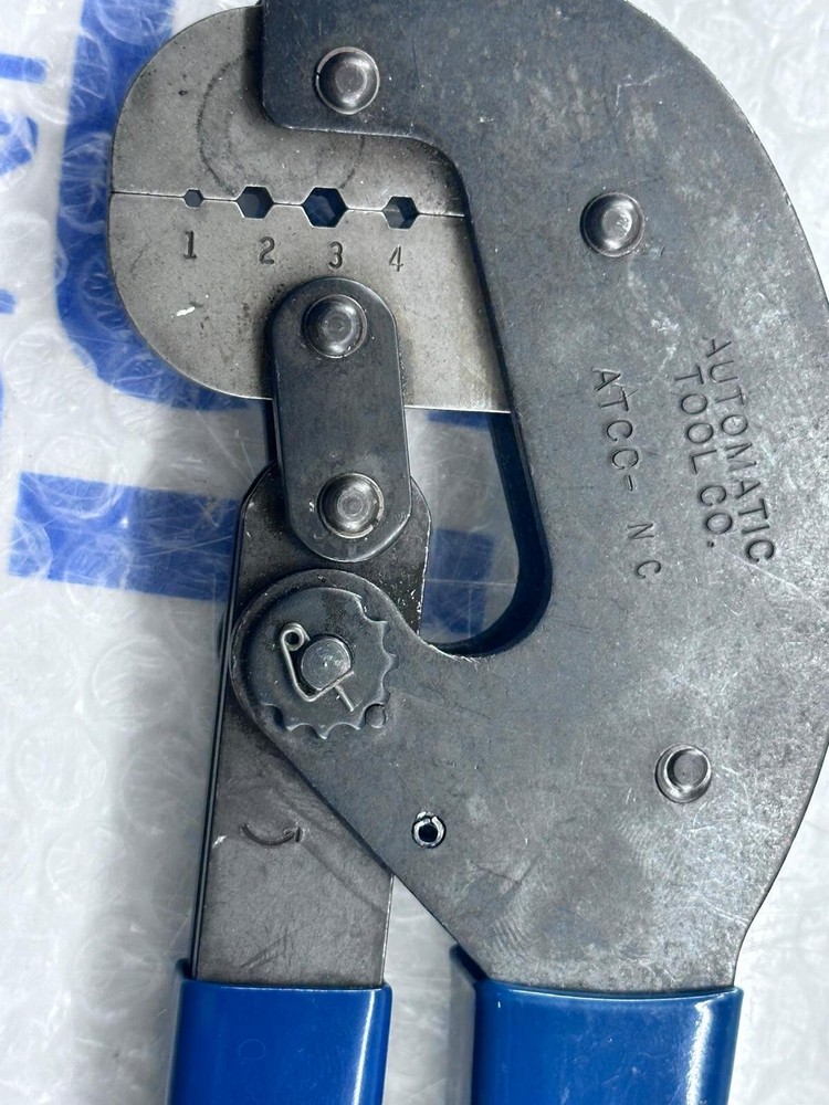 AUTOMATIC TOOL & CONNECTOR CO. HANDHELD CRIMPING PLIER