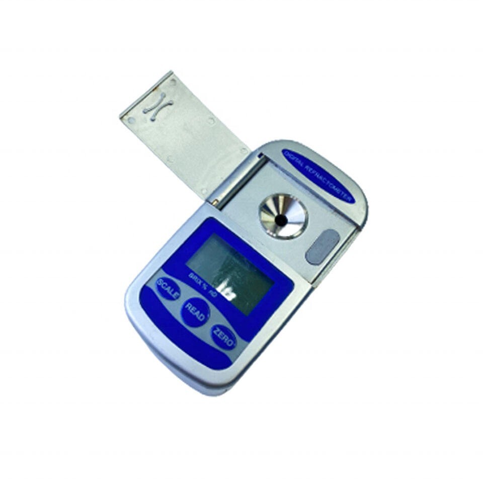 Handheld Brix Meter Fruit Vegetables Refractometer with Brix Range 0 to 45%