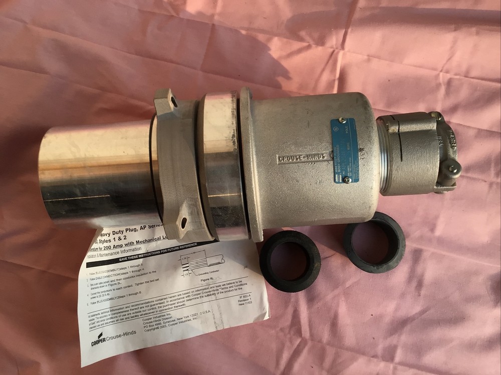 Crouse-Hinds Weatherproof Plug APL20467