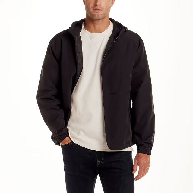 WP Weatherproof Men's Rain Jacket Size M Black