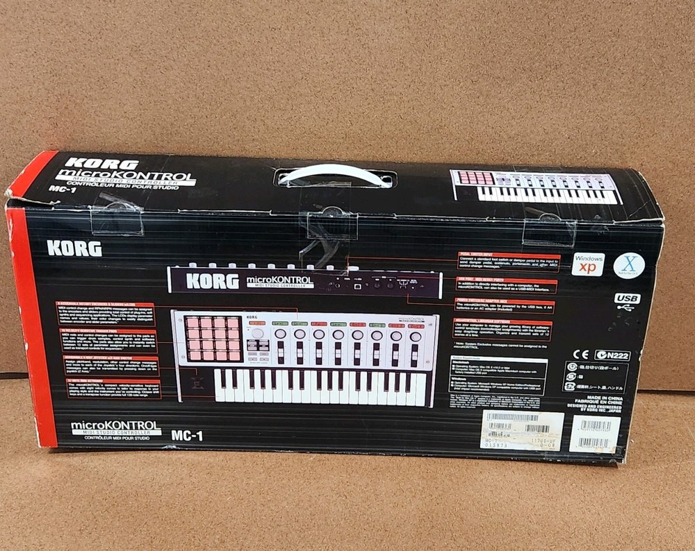 KORG microKONTROL MC-1 MIDI Studio Controller - couple of issues PLEASE READ