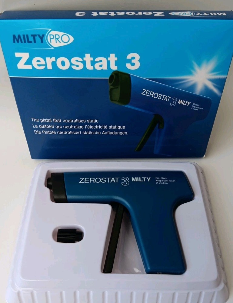 Milty Zerostat 3 Anti-Static Gun - Blue