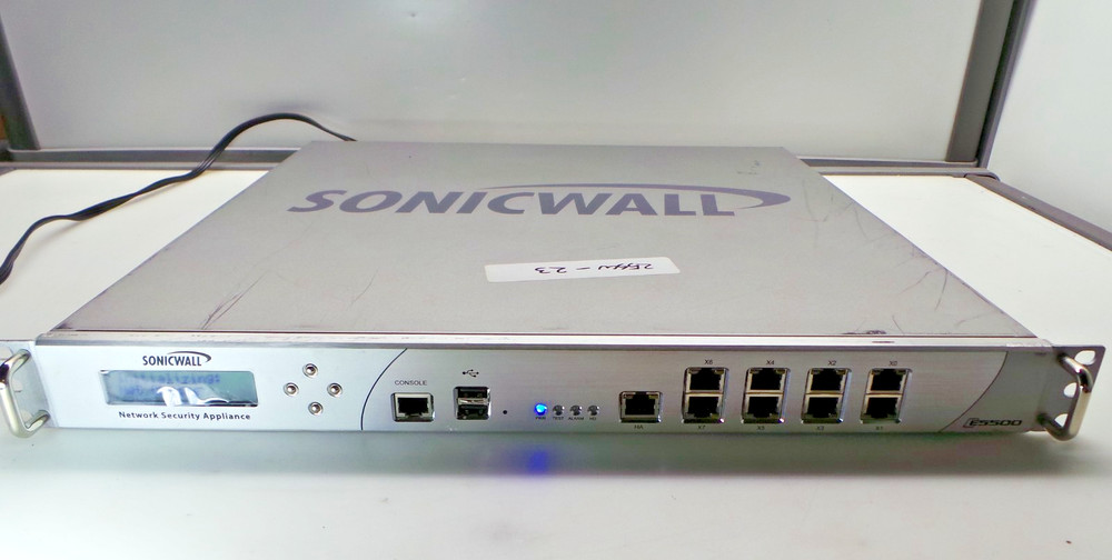 SonicWall NSA E5500 Firewall Network Security Appliance Rack Ears - Tested