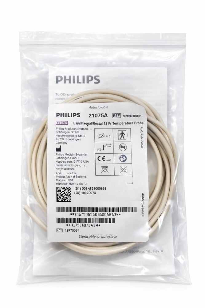 Philips 21075A Temperature Cable 12 Fr Sensor
