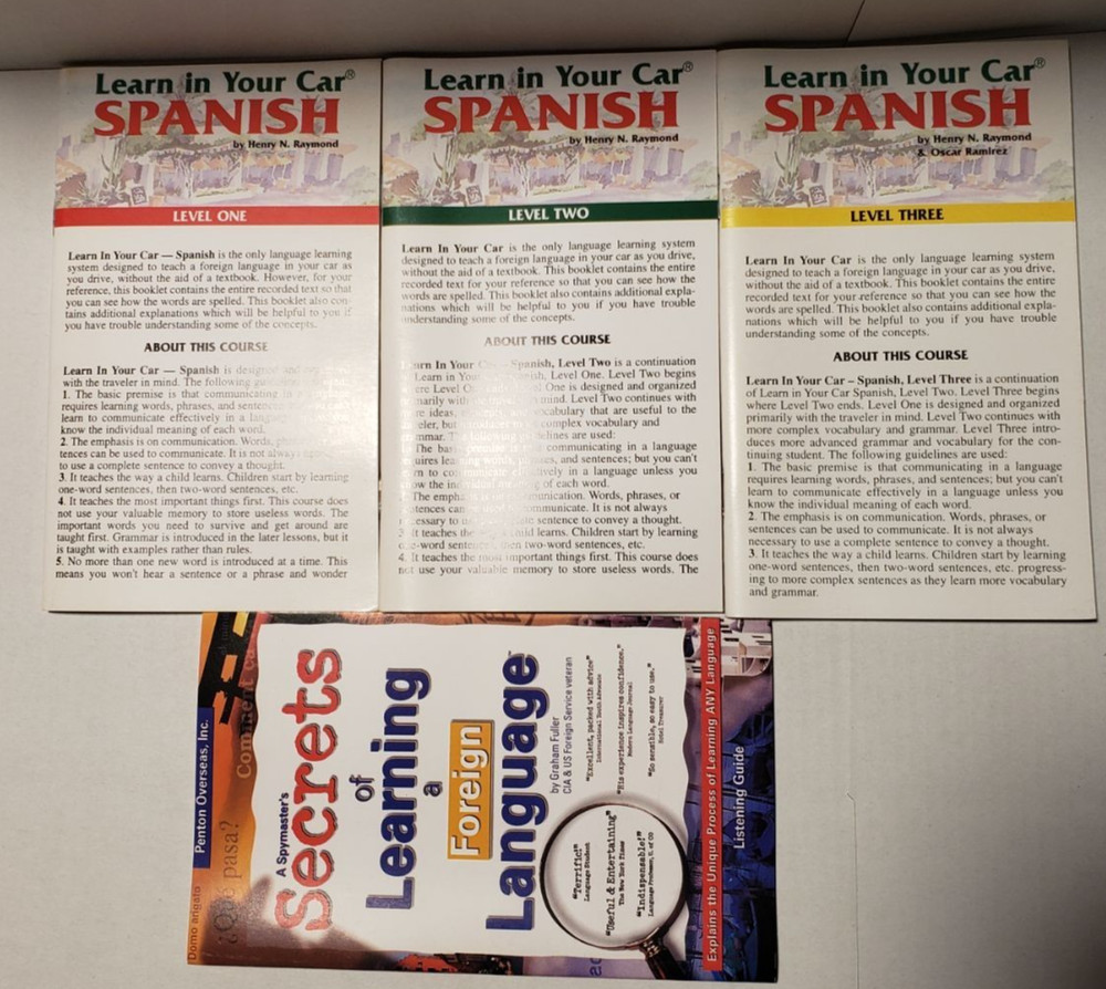Tell Me More Spanish Performance Version 10 CD Audio Language Course 10 Levels