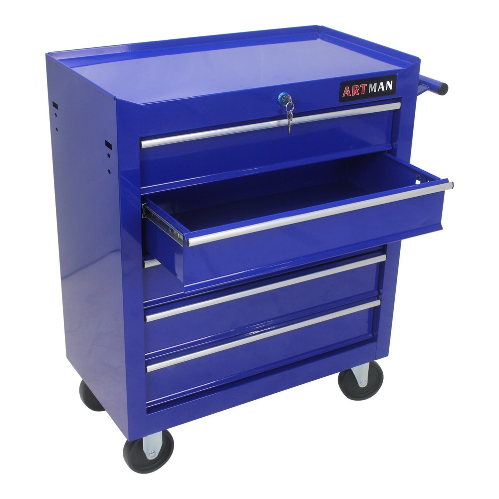 5 Drawer Tool Chest,Tool Storage Cabinet for Garage Workshop with Locking System