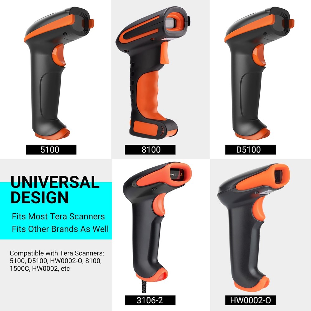 Tera Universal Barcode Scanner Stand Hands Free Scanning Black