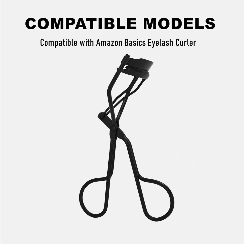36Pack Compatible with Amazon Basics Eyelash Curler Refills,Silicone Rubber Eyel