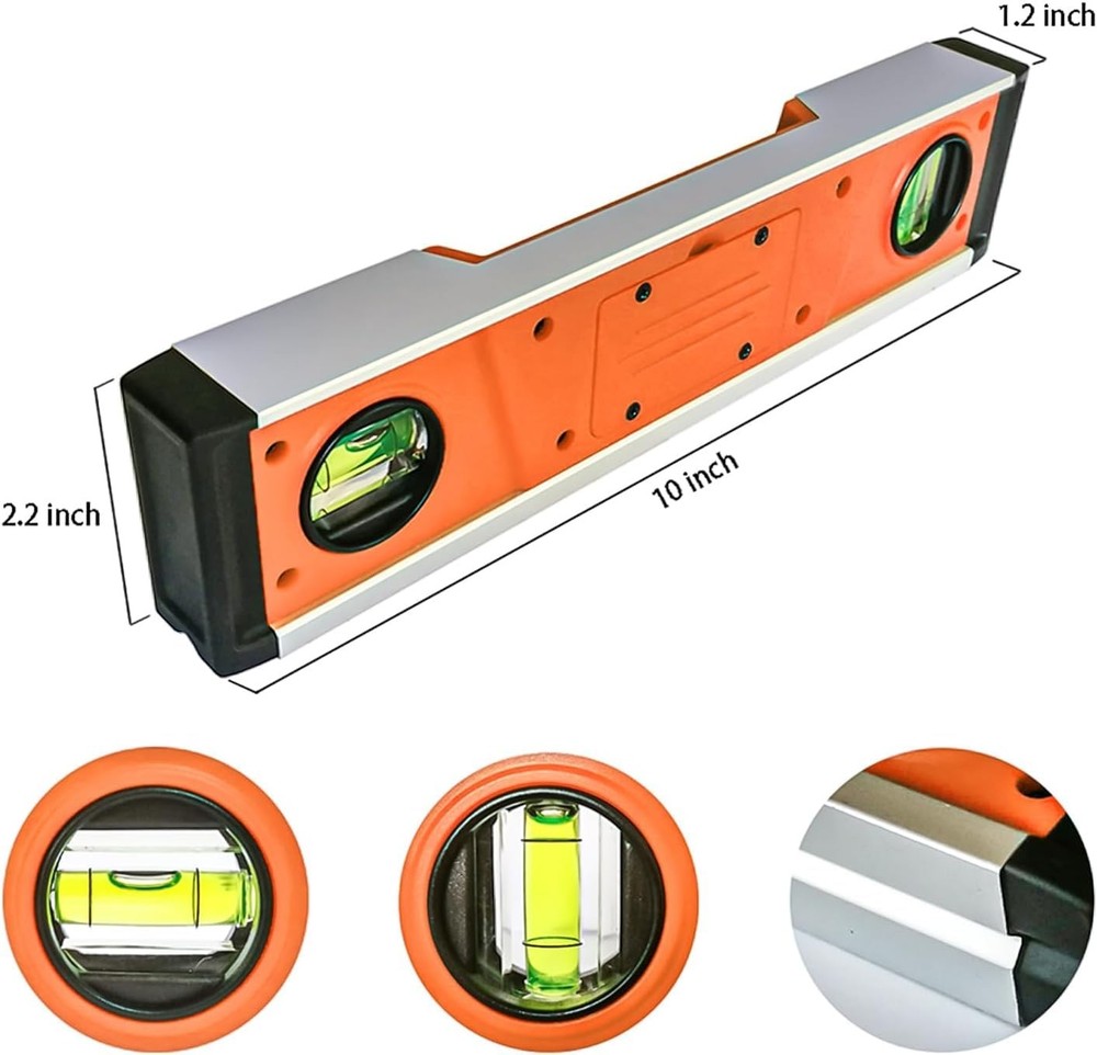 Digital Level and Protractor, 10 Inch IP54 Protected Electronic Bubble Inclin...