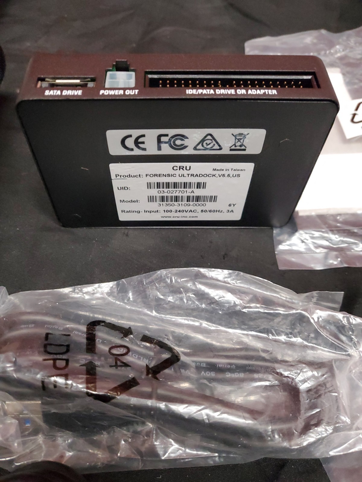 Forensic ultradock writeblocker toolkit,