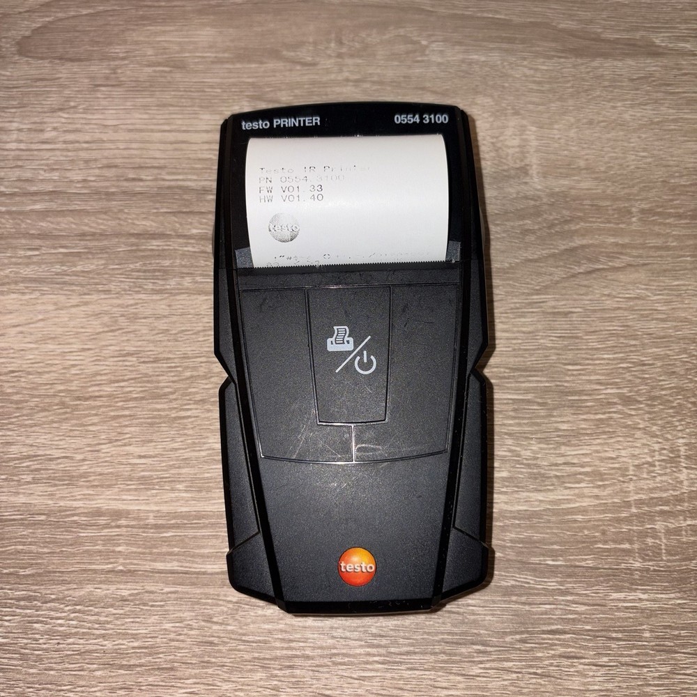TESTO 0554 3100 IR Printer For 310 Analyzer Printer Only