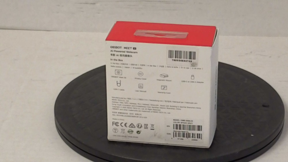 Obsbot Meet SE Webcam, Space Grey