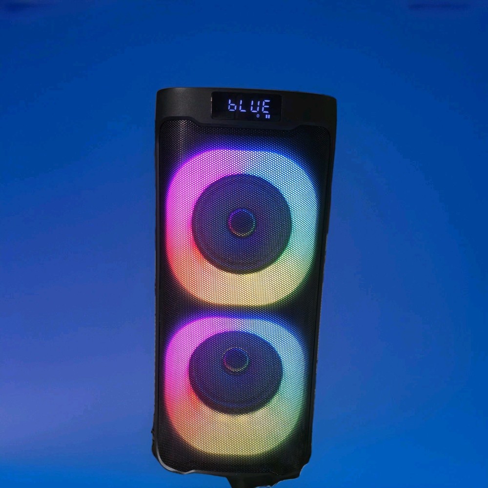 Wireless Bluetooth Karaoke Machine 2-in-1 Speaker System No Mic