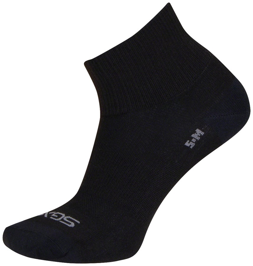SockGuy SGX Socks Ankle Socks Small/Medium Black