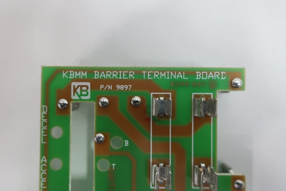 Kb Electronics 9897 Barrier Terminal Board