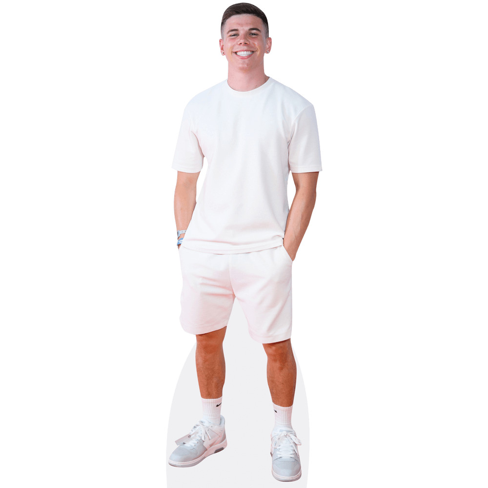 George Baggs (White Outfit) Mini Size Cutout