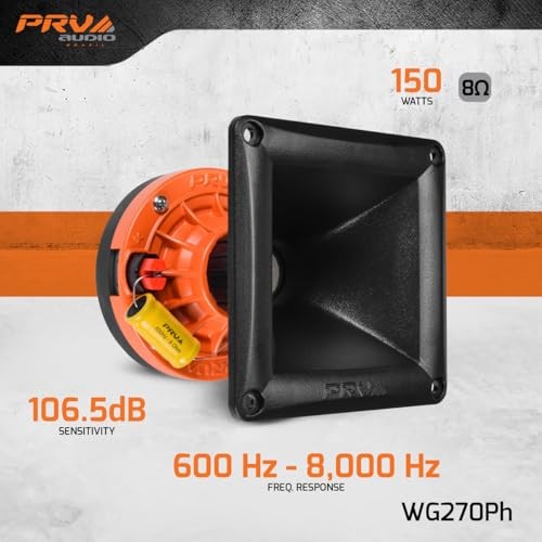 PRV AUDIO WG270Ph Horn Driver - 1" Exit Phenolic Compression Assorted Styles