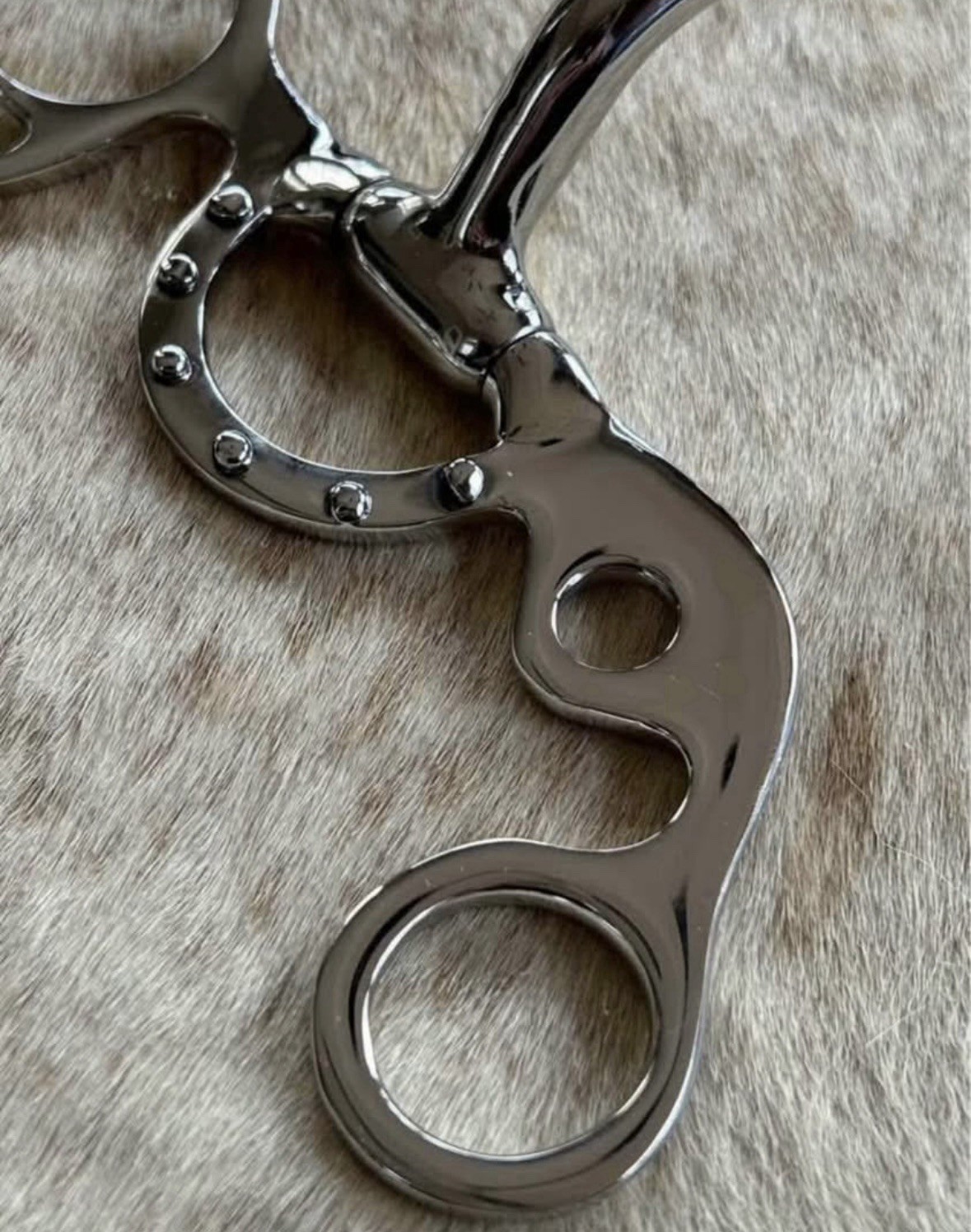 Short Shank 5” Mouth Comfort Jointed Snaffle Copper Rollers Horse Bit