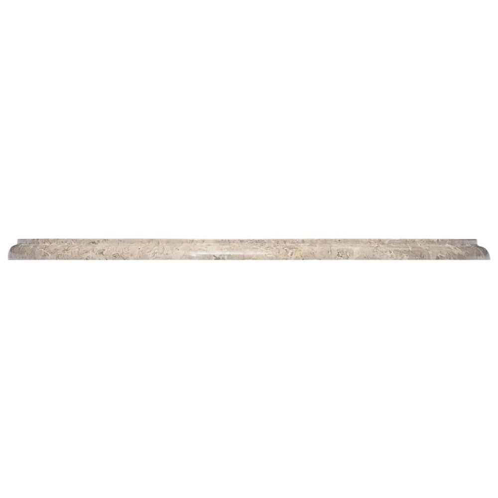 Table Top Gray Marble 23.6 in diameter Table Top Circular