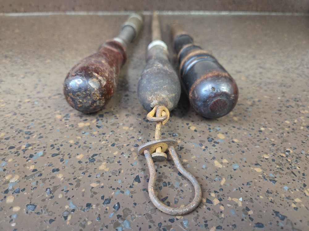 3 Antique Hand Tools-see All Photos