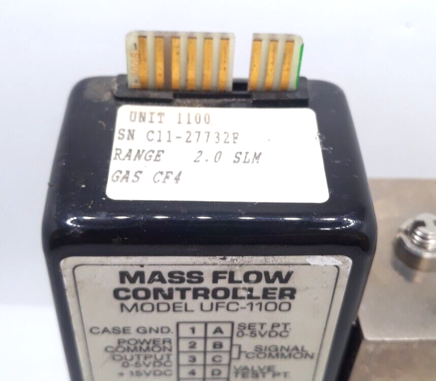 Unit UFC-1100 Mass Flow Controller Range 2 SLM Gas CF4